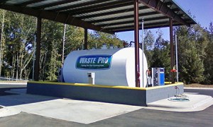 Above Ground Horizontal Storage Tank | 2 Fuel Dispensers